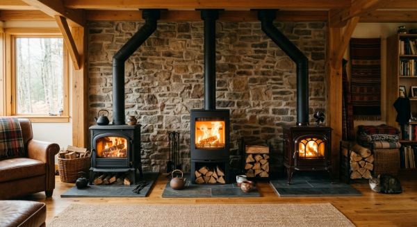 Top choix de poêles à bois pour une superficie de 25 m²