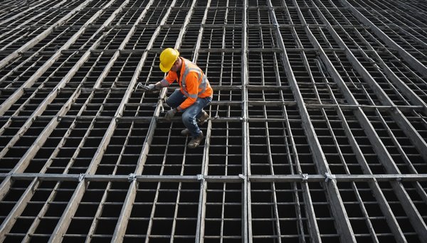 Choisissez le saut de loup en caillebotis acier de 1,50 m pour protéger vos chantiers