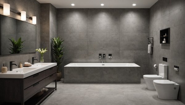 Béton ciré : la tendance chic pour votre salle de bain
