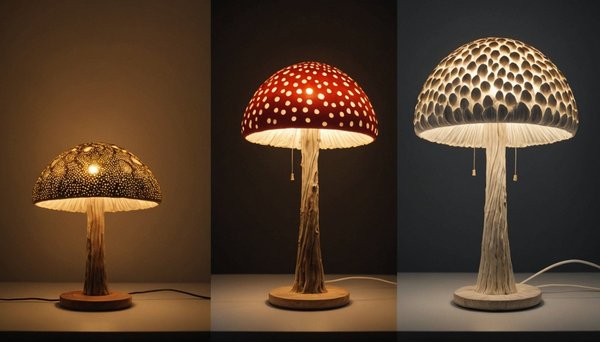 Transformez votre intérieur avec des lampes champignon uniques