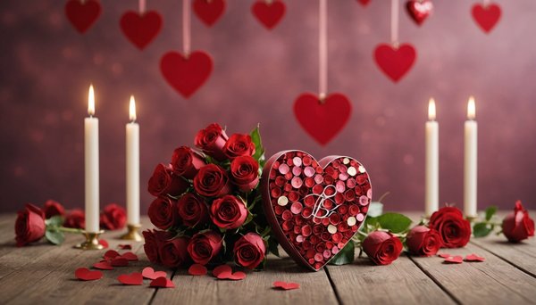 Des décorations saint-valentin pour une ambiance romantique réussie