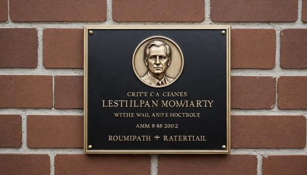 Concevez facilement une plaque funéraire moderne et unique