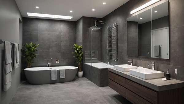 Salles de bain modernes : pourquoi adopter le béton ciré ?